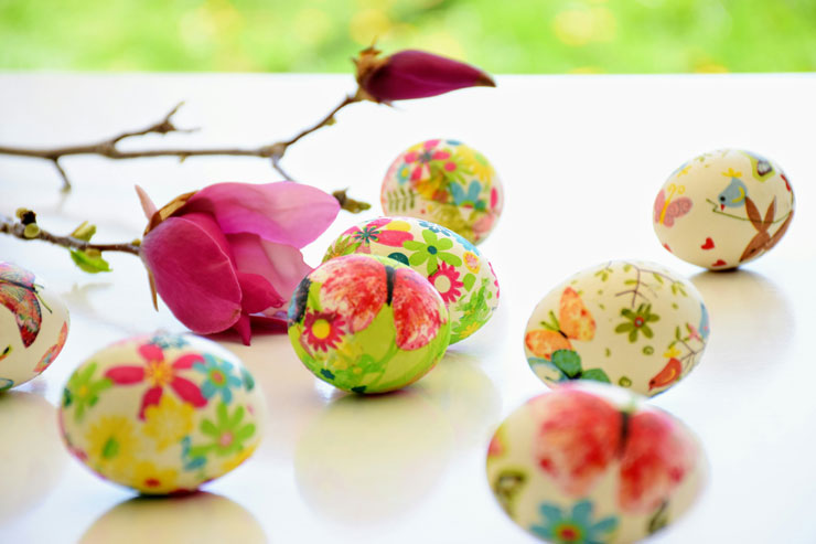 uova di pasqua decorate
